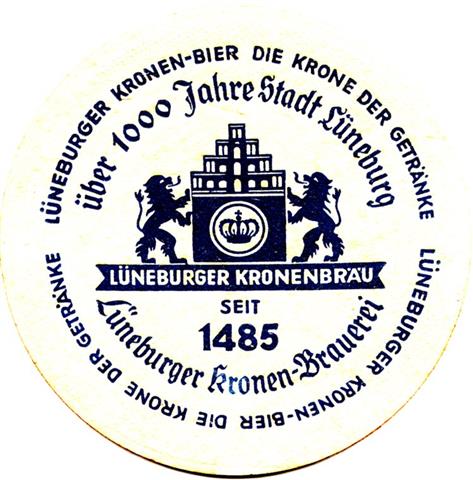 l�neburg lg-ni kronen kronen rund 1a (190-�ber 1000 jahre-blau)